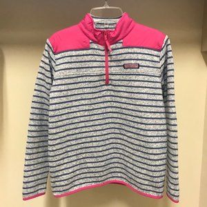 Vineyard Vines Girls’ 1/4-Zip Shep Shirt